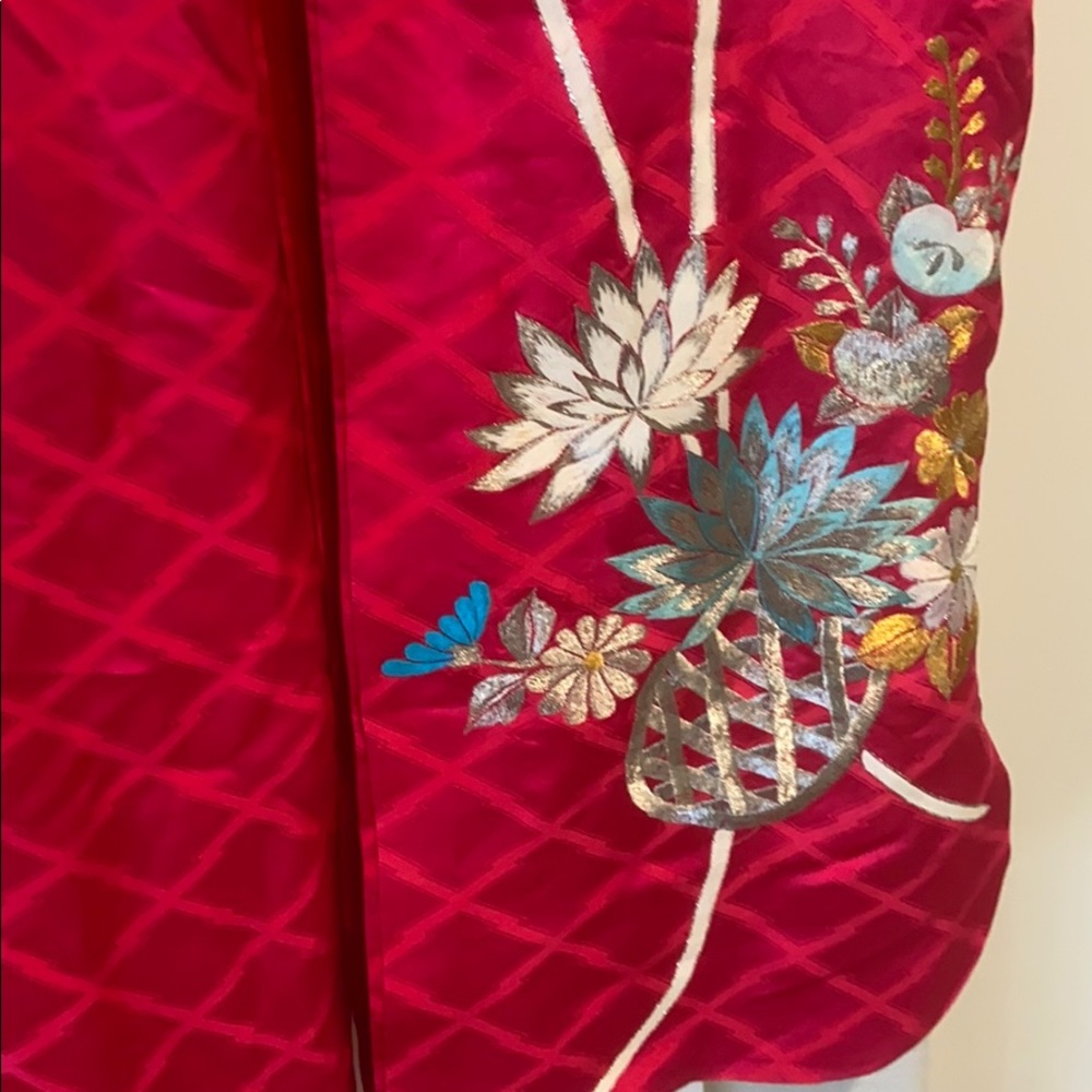 Vintage antique Japanese kimono wedding dress - Picture 12 of 16